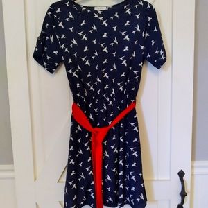 Everly ladies size small navy dress